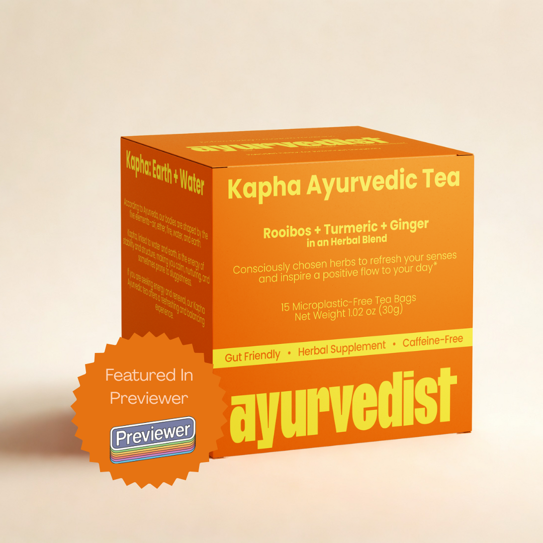 Balance kapha dosha with energizing ayurvedic tea from Ayurvedist