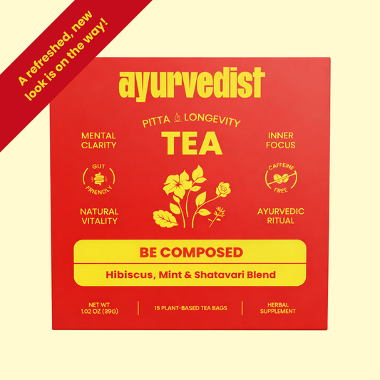 Organic Pitta Ayurvedic Tea | Balance Pitta Dosha