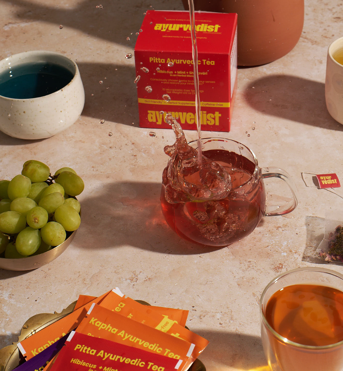 Ayurvedist ayurvedic tea to balance pitta dosha naturally