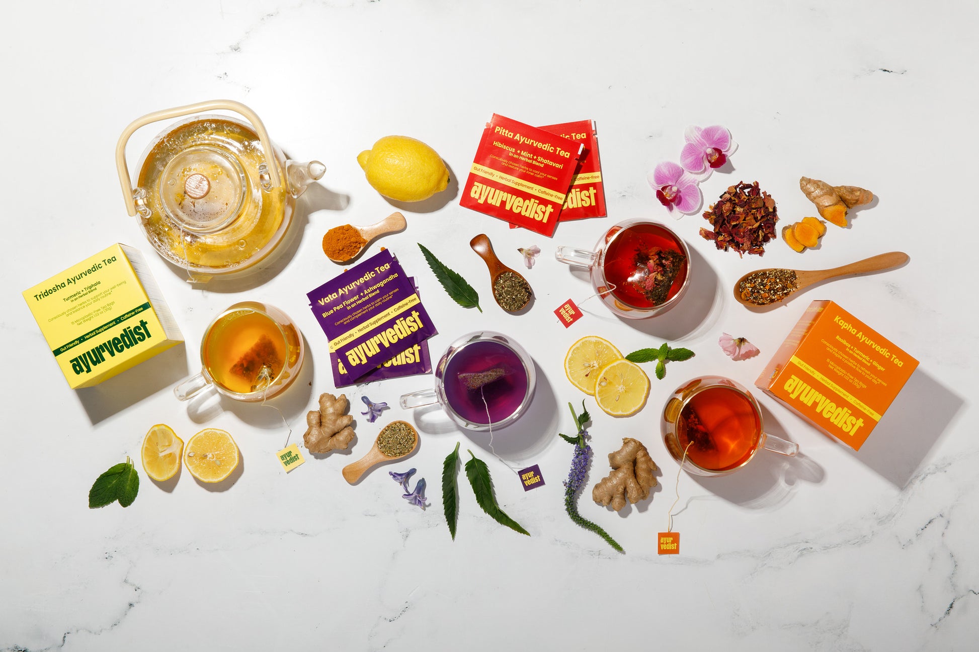 Ayurvedist sampler pack – ayurvedic teas for complete dosha balance
