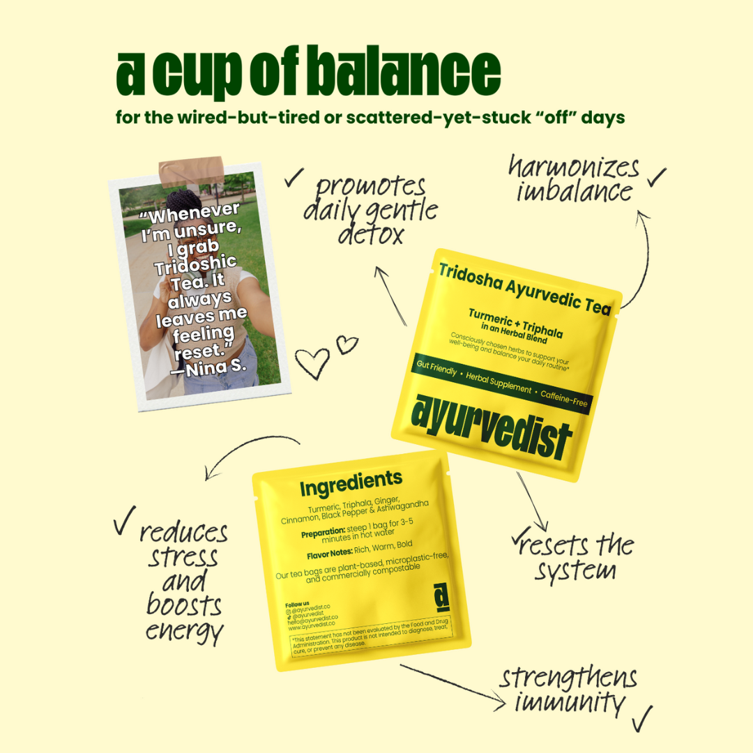 Tridosha tea by Ayurvedist – ayurvedic tea for all constitutions