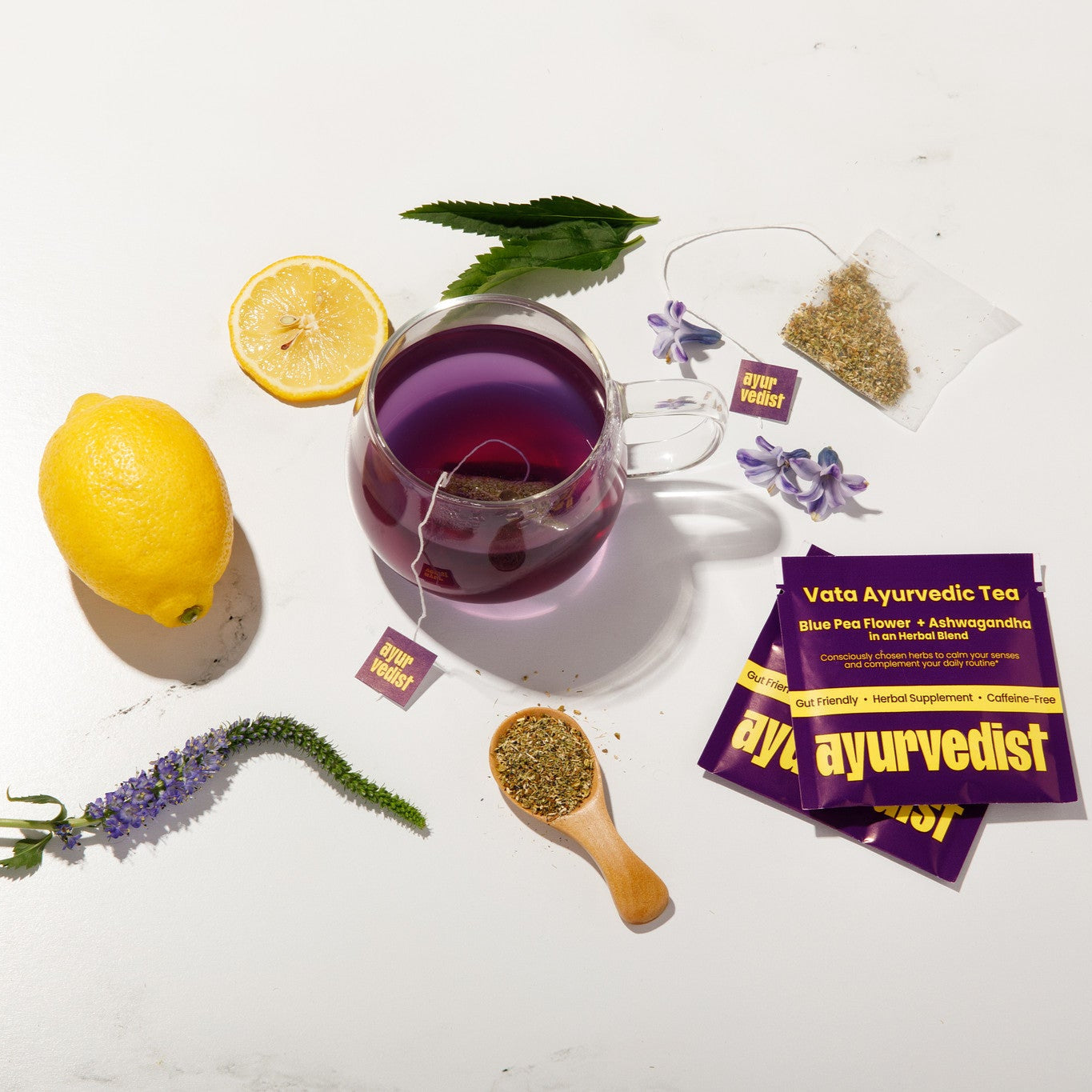 Vata tea by Ayurvedist – herbal ayurvedic tea for grounding